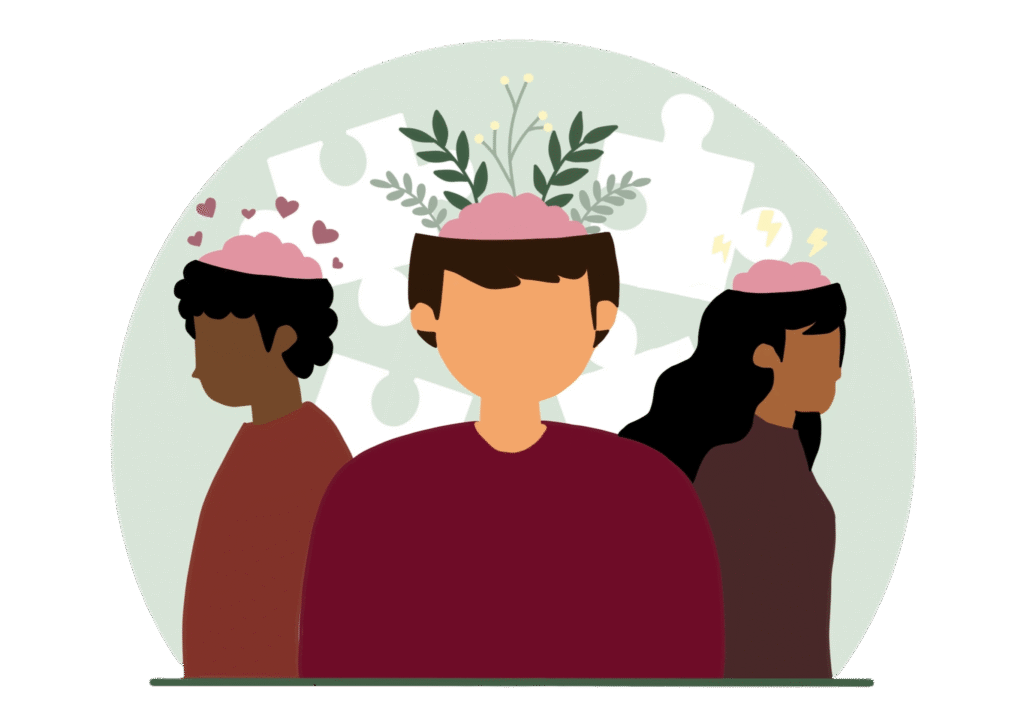 Mental Health Initiative for South Asians graphics